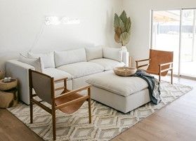 Less is more. Dual-purpose furniture to give you more space.