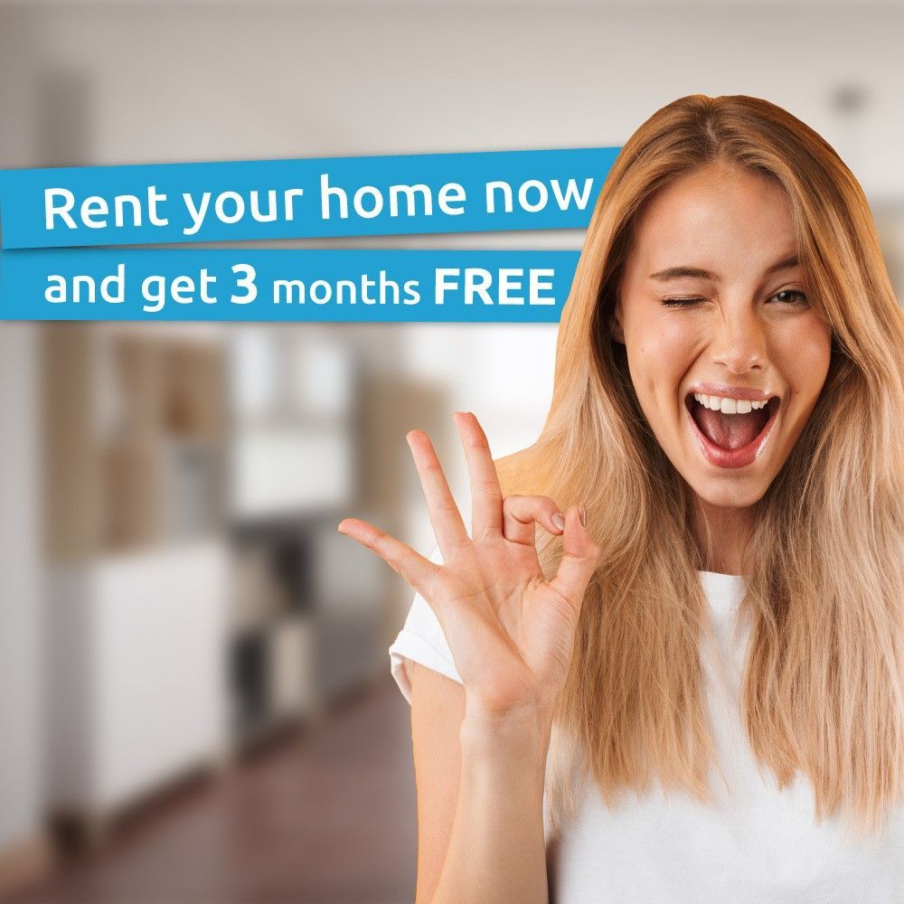 Rent a home now and pay no rent for 3 months.