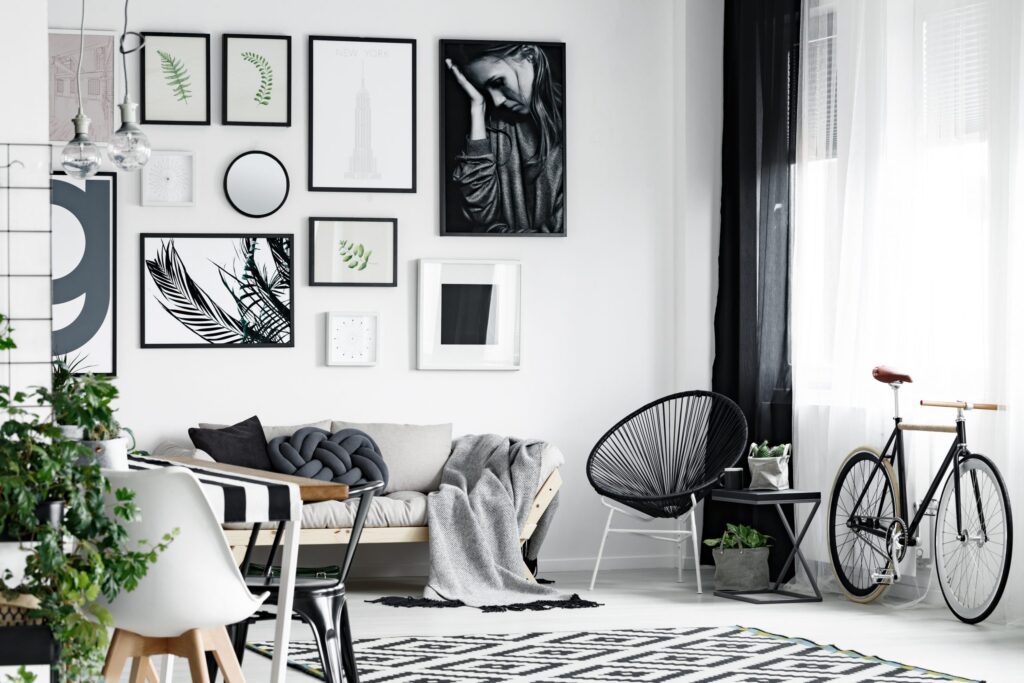Cómo decorar una pared con distintos estilos.